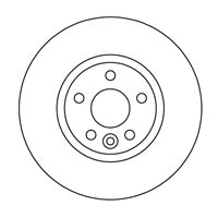 NF PARTS stabdžių diskas NF1699327